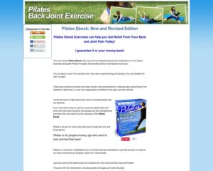 Pilates Book -Pilates Relief for Again and Joint Discomfort