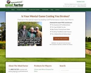 Golf Mental Game Goods By Karl Morris – Head Factor Intercontinental