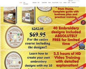Embroidery Business from Residence – Organization Product and Digitizing Teaching Course
