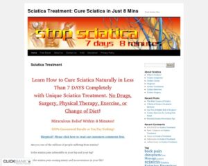 Relief Sciatica Naturally – Top Converting Sciatica Offer On Cb!