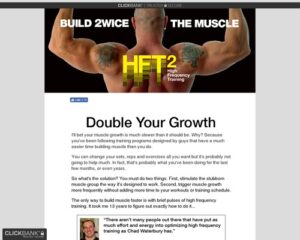HFT2 – | Create 2WICE the Muscle | Chad Waterbury