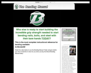 Nail Bending System – How to Build Hand Power to Bend Nails, Bolts, and Steel