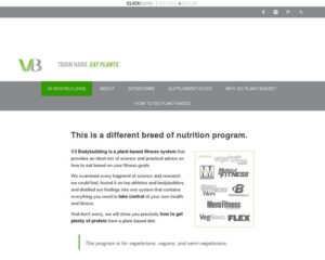 Vegetarian Bodybuilding Program • Vegetarian Bodybuilding