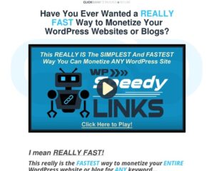 WP Fast Links — WP Speedy Hyperlinks