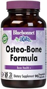 BlueBonnet Osteo-Bone Formulation Vegetarian Capsules, 90 Depend