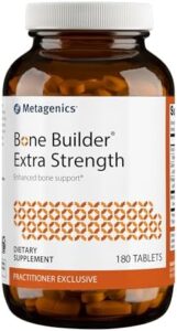Metagenics Bone Builder Added Power Tablets with Calcium and Phosphorus to Assistance Preserve Nutritious Bone Density – 60 Servings