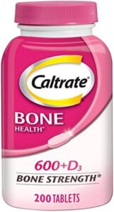 Caltrate 600 In addition D3 Calcium and Vitamin D Supplement Tablets, Bone Well being Supplements for Grown ups – 200 Rely